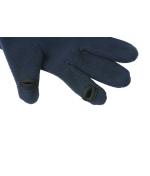 Unisex Touch-Screen Fleece Gloves Zwart 7997