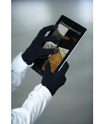 Unisex Touch-Screen Knitted Gloves Zwart 7998