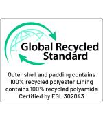 GRS Outer shell and padding 100% Lining 100% polyamide
