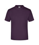 Heren Round-T Medium (150g/m²) Aubergine 7179