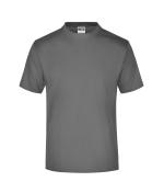 Heren Round-T Medium (150g/m²) Donkergrijs 7179