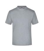 Heren Round-T Medium (150g/m²) Heather-grijs 7179