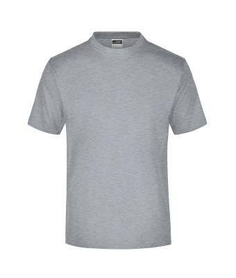 Heren Round-T Medium (150g/m²) Heather-grijs 7179