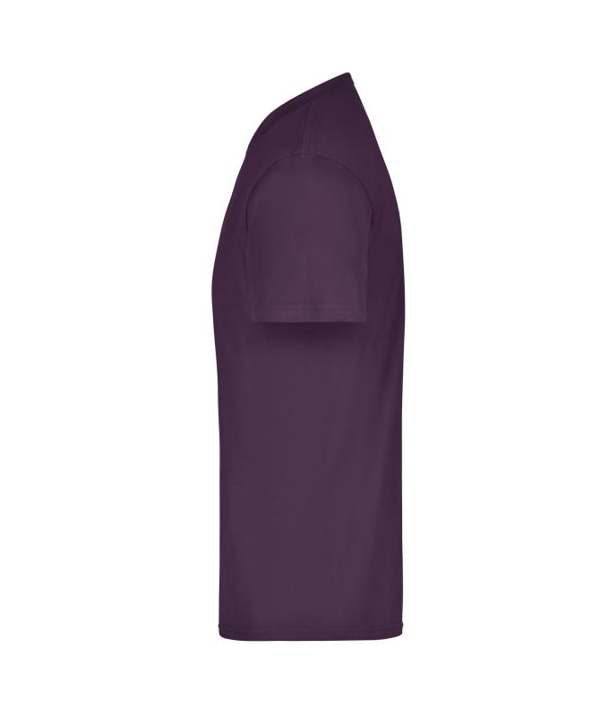 Herren Round-T Medium (150g/m²) Aubergine 7179