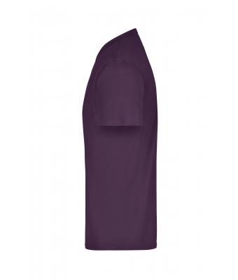 Herren Round-T Medium (150g/m²) Aubergine 7179