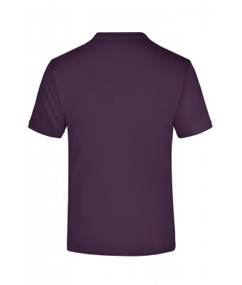 Herren Round-T Medium (150g/m²) Aubergine 7179