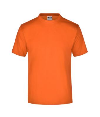 Heren Round-T Medium (150g/m²) Donkeroranje 7179