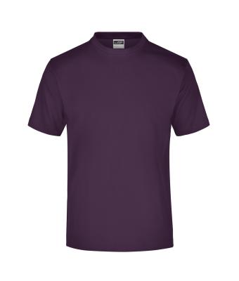 Heren Round-T Medium (150g/m²) Aubergine 7179
