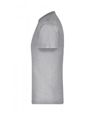 Unisex Round-T Heavy Heather-grijs 7180