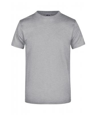 Unisex Round-T Heavy Heather-grijs 7180