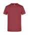 Unisex Round-T Heavy Wijnrood 7180