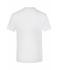 Unisexe T-shirt col V Blanc 7181