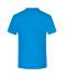 Unisexe T-shirt col V Turquoise 7181
