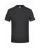 Unisexe T-shirt col V Noir 7181