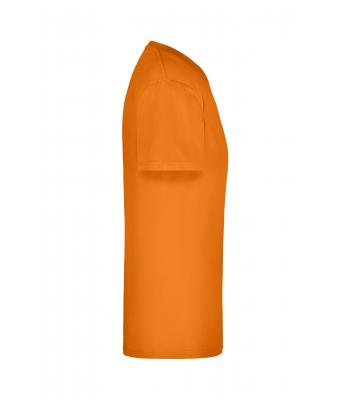 Unisexe T-shirt col V Orange 7181