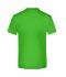 Unisexe T-shirt col V Vert-citron 7181