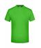 Unisexe T-shirt col V Vert-citron 7181