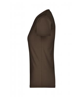 Damen Ladies' V-T Brown 7182