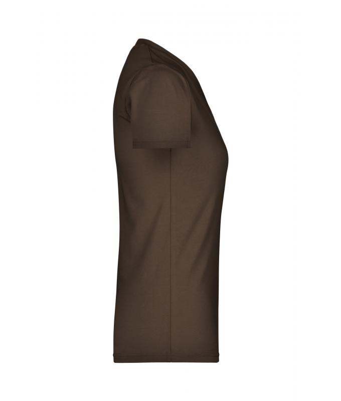 Damen Ladies' V-T Brown 7182