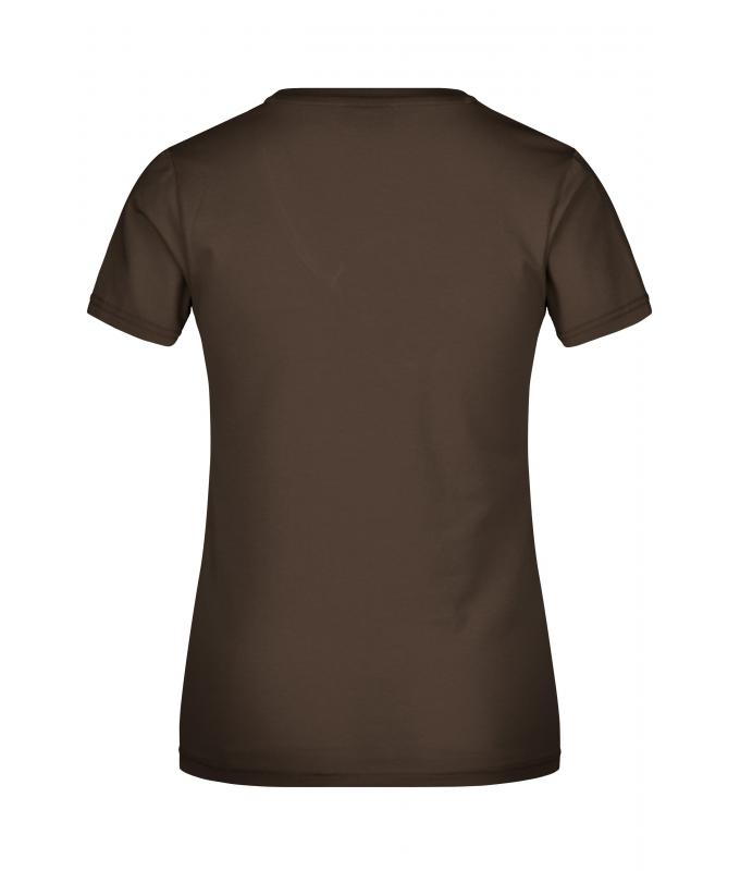 Damen Ladies' V-T Brown 7182
