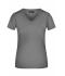 Damen Ladies' V-T Mid-grey 7182