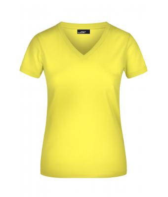 Ladies Ladies' V-T Yellow 7182