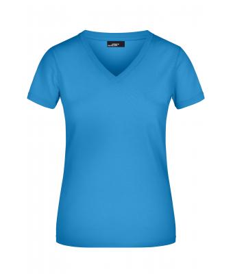 Femme T-shirt femme stretch Turquoise 7182