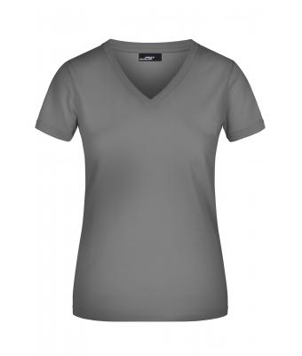 Femme T-shirt femme stretch Gris-moyen 7182