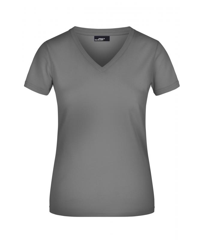 Femme T-shirt femme stretch Gris-moyen 7182
