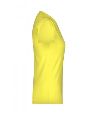Femme T-shirt femme stretch Jaune 7182