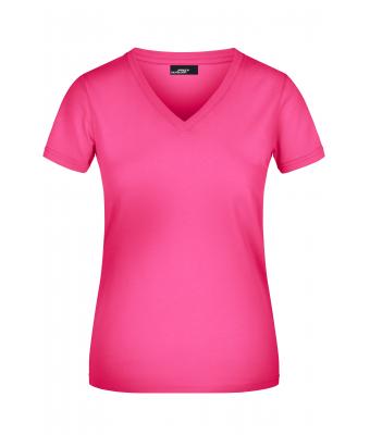 Femme T-shirt femme stretch Rose-vif 7182