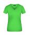 Femme T-shirt femme stretch Vert-citron 7182