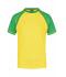 Heren Men's Raglan-T Geel/kikkergroen 7188