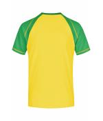 Herren Men's Raglan-T Yellow/frog 7188