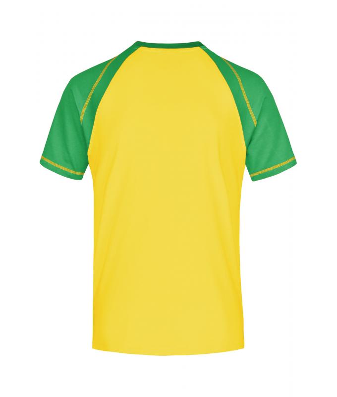 Herren Men's Raglan-T Yellow/frog 7188