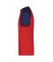 Heren Men's Raglan-T Rood/navy 7188