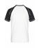 Heren Men's Raglan-T Wit/zwart 7188