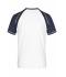 Heren Men's Raglan-T Wit/navy 7188