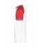 Heren Men's Raglan-T Wit/rood 7188