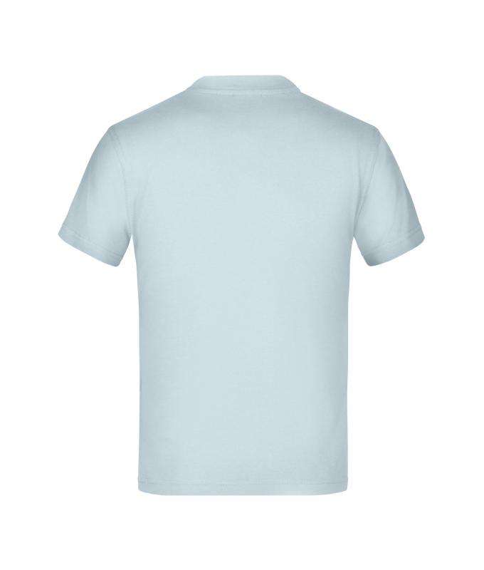Enfant T-shirt enfant manches courtes Bleu-clair 7197
