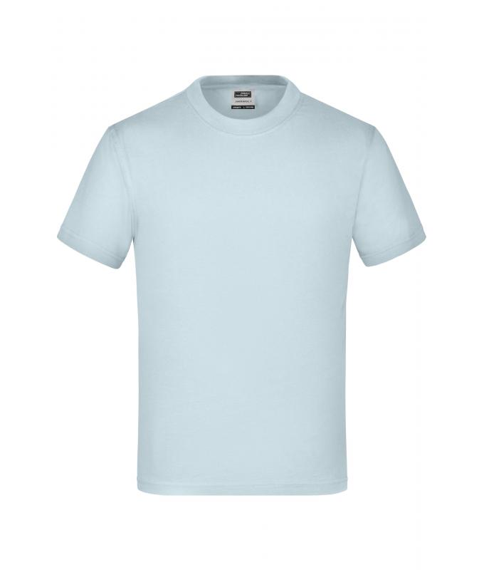 Enfant T-shirt enfant manches courtes Bleu-clair 7197