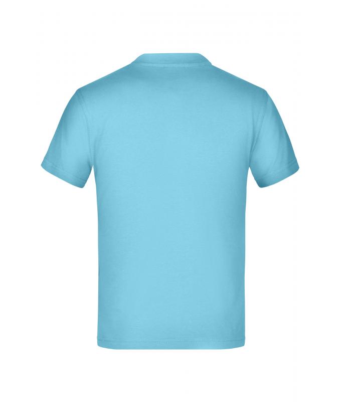 Enfant T-shirt enfant manches courtes Bleu-ciel 7197