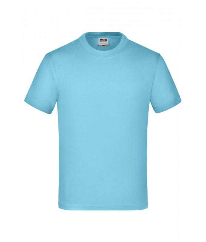 Enfant T-shirt enfant manches courtes Bleu-ciel 7197