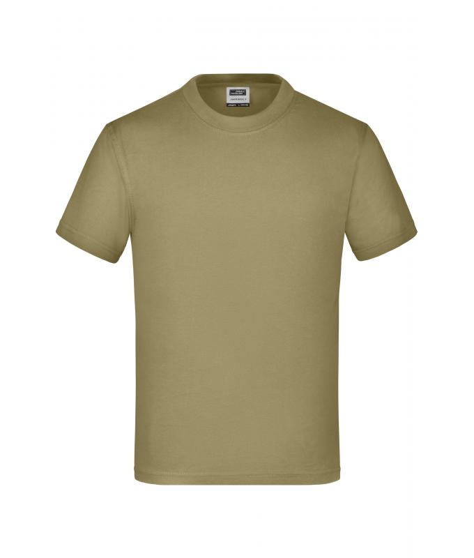 Enfant T-shirt enfant manches courtes Kaki 7197