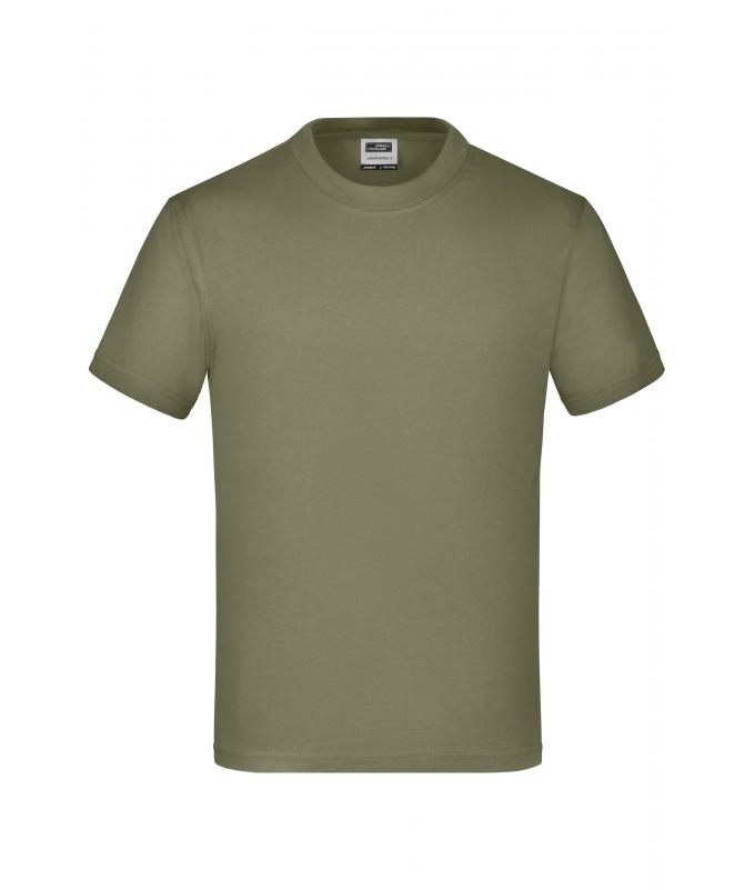 Enfant T-shirt enfant manches courtes Olive 7197