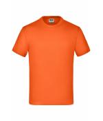 Enfant T-shirt enfant manches courtes Orange-foncé 7197