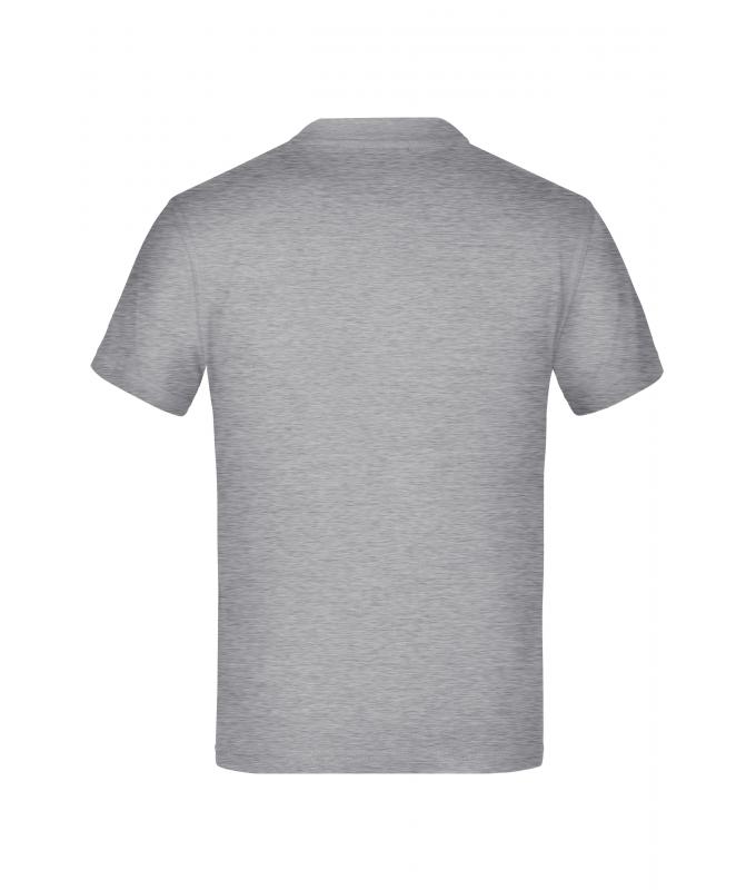 Enfant T-shirt enfant manches courtes Gris-chiné 7197