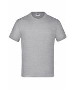 Enfant T-shirt enfant manches courtes Gris-chiné 7197