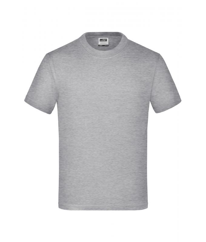Enfant T-shirt enfant manches courtes Gris-chiné 7197