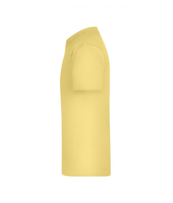 Enfant T-shirt enfant manches courtes Jaune-clair 7197